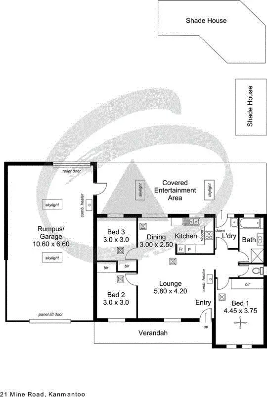 Floorplan of Homely house listing, 21 Mine Road, Kanmantoo SA 5252