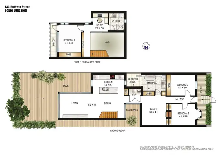 Floorplan of Homely house listing, 133 Ruthven Street, Bondi Junction NSW 2022