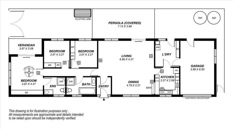 Floorplan of Homely house listing, 31 Burgundy Way, Glengowrie SA 5044