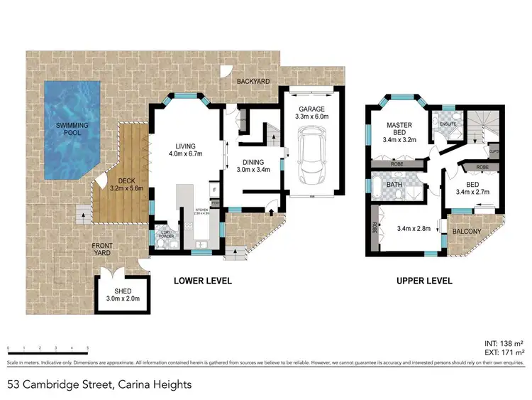 Floorplan of Homely townhouse listing, 3/53 Cambridge Street, Carina Heights QLD 4152