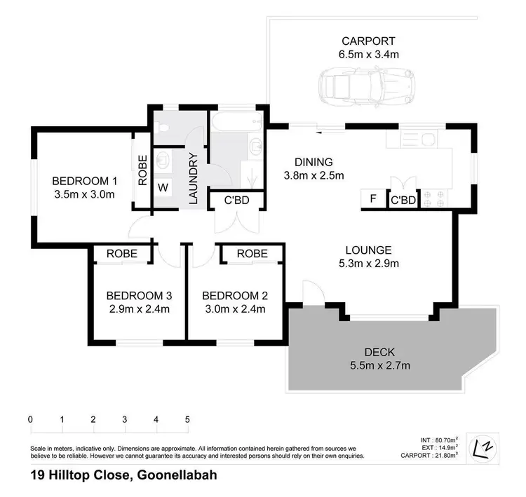 Floorplan of Homely house listing, 19 Hilltop Close, Goonellabah NSW 2480