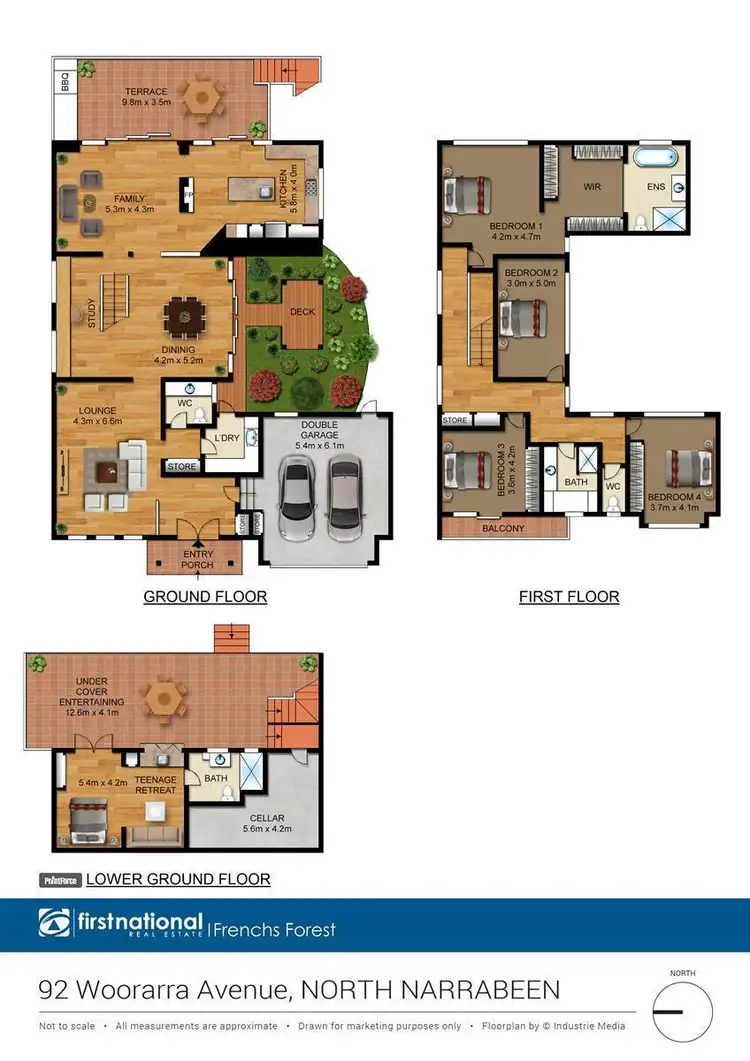 Floorplan of Homely house listing, 92 Woorarra Avenue, North Narrabeen NSW 2101
