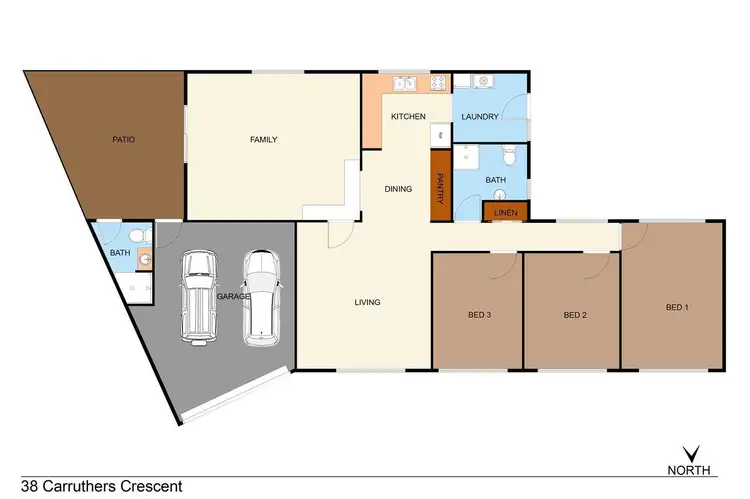 Floorplan of Homely house listing, 38 Carruthers Crescent, Gillen NT 870