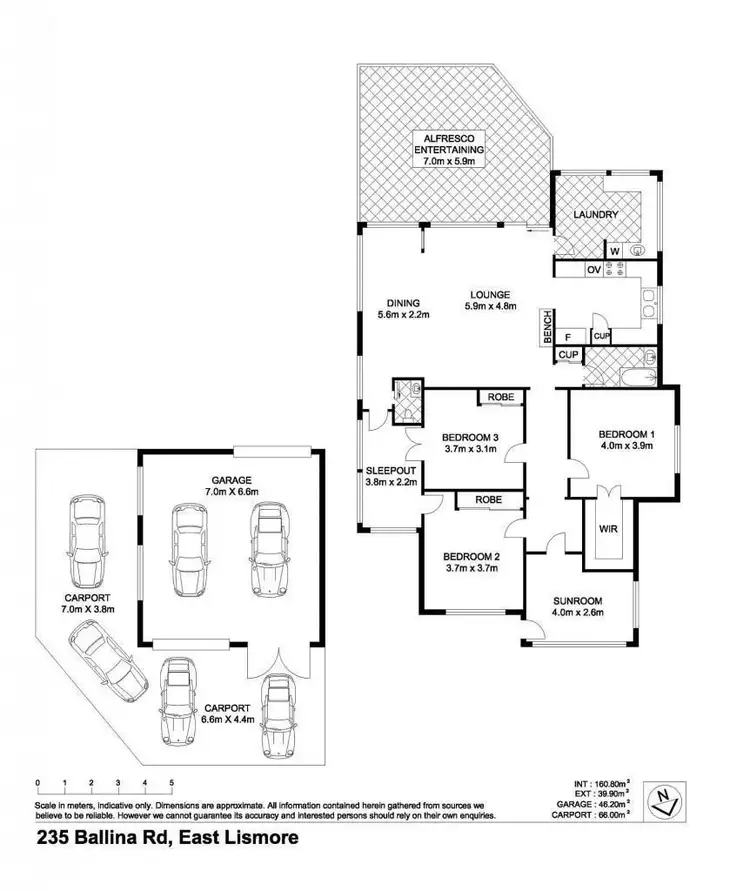 Floorplan of Homely house listing, 235 Ballina Road, East Lismore NSW 2480