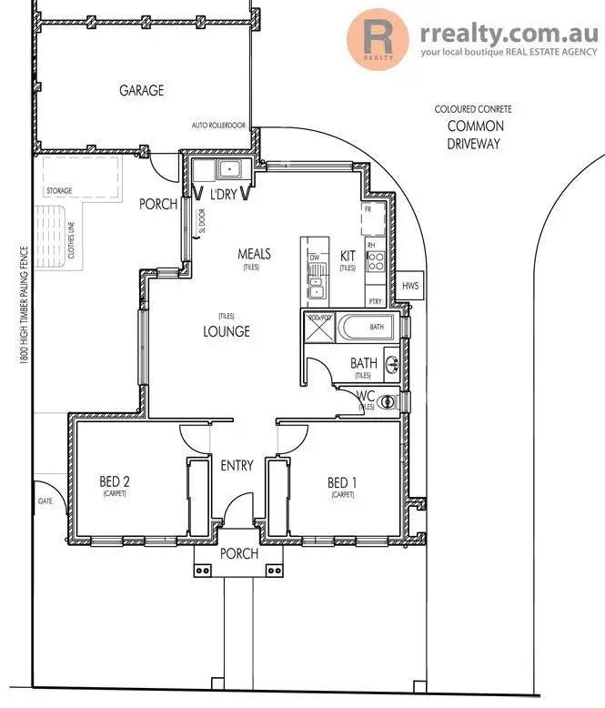 Floorplan of Homely house listing, 1/63 Craigmoor Crescent, Mernda VIC 3754