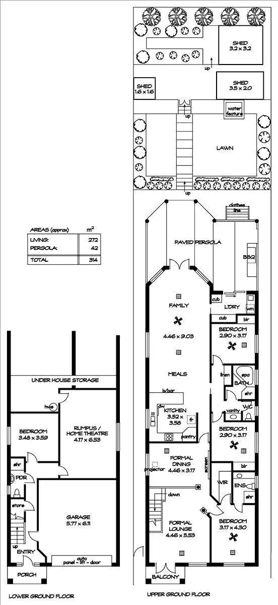 Floorplan of Homely house listing, 24 Altair Avenue West, Hope Valley SA 5090