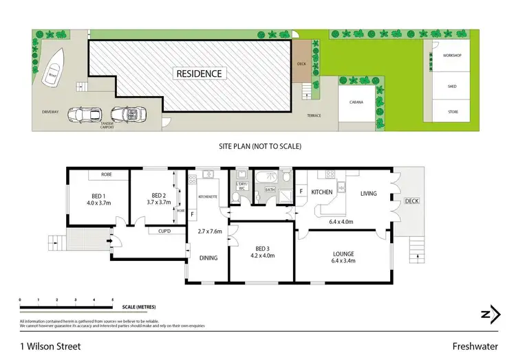 Floorplan of Homely house listing, 1 Wilson Street, Freshwater NSW 2096