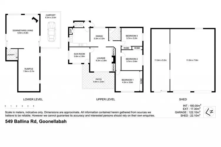 Floorplan of Homely house listing, 549 Ballina Road, Goonellabah NSW 2480
