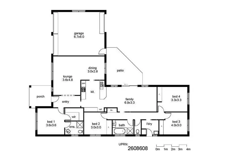 Floorplan of Homely house listing, 62 Yentoo Drive, Glenfield Park NSW 2650