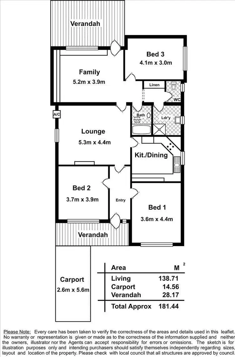 Floorplan of Homely house listing, 47 Dudley Street, Semaphore SA 5019