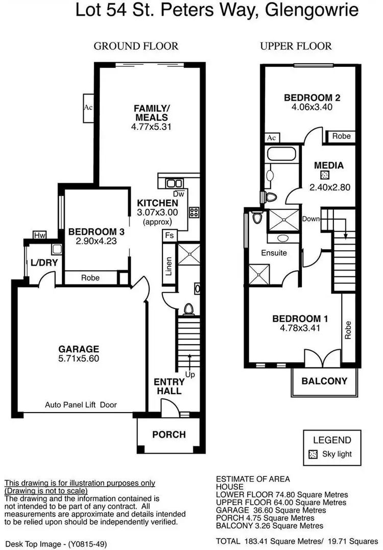 Floorplan of Homely house listing, 3 St Peters Way, Glengowrie SA 5044