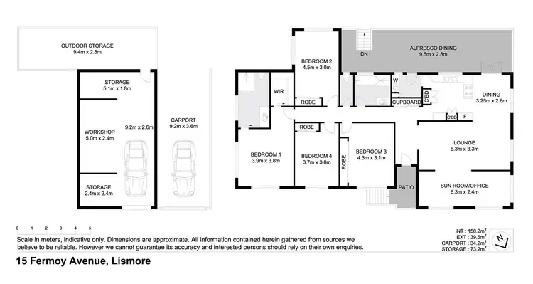 Floorplan of Homely house listing, 15 Fermoy Avenue, Lismore NSW 2480