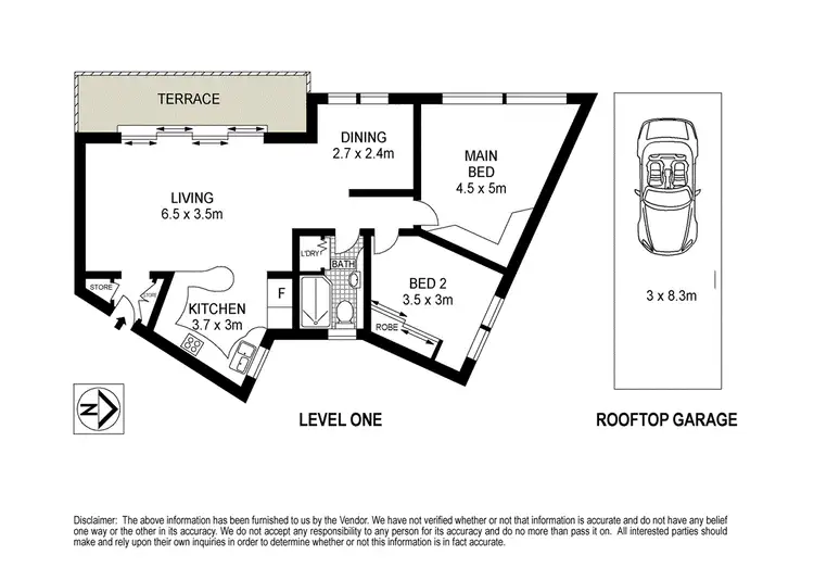 Floorplan of Homely apartment listing, 10/11a Oyama Avenue, Manly NSW 2095