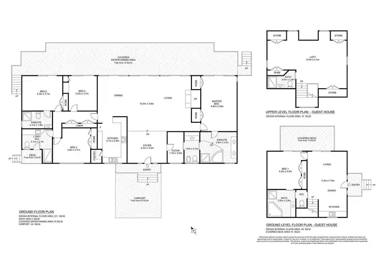 Floorplan of Homely rural property listing, 182 Ravensdale Road, Ravensdale NSW 2259