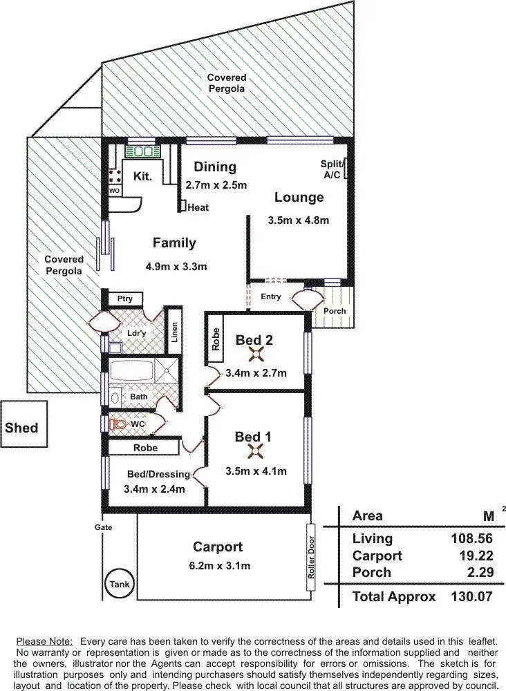 Floorplan of Homely house listing, 27 Fraser Street, Windsor Gardens SA 5087