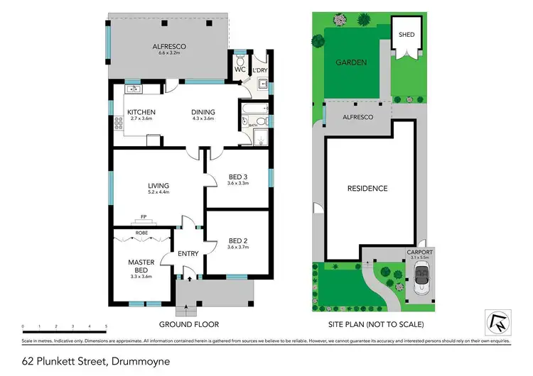 Floorplan of Homely house listing, 62 Plunkett Street, Drummoyne NSW 2047