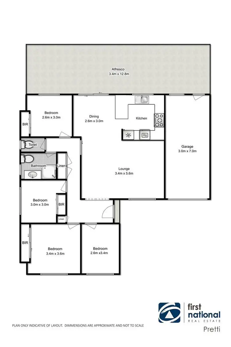 Floorplan of Homely house listing, 55 Keppel Circuit, Hinchinbrook NSW 2168
