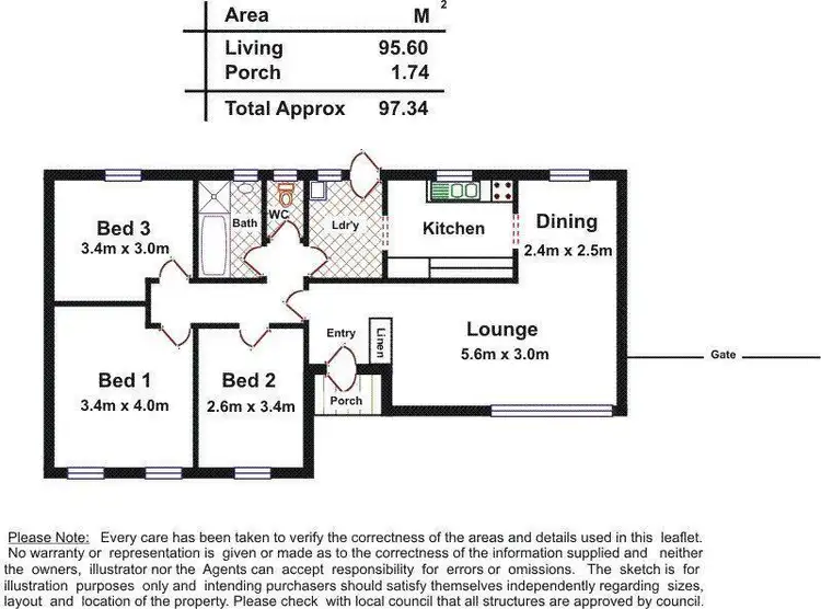 Floorplan of Homely house listing, 2 Stacey Street, Dudley Park SA 5008
