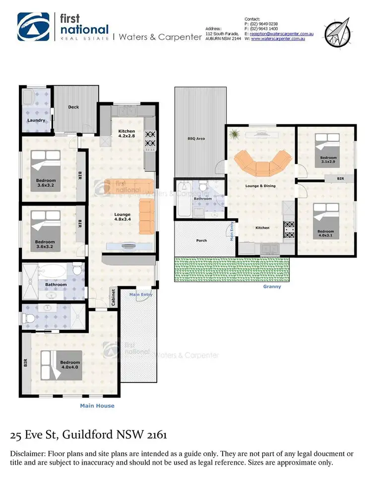 Floorplan of Homely house listing, 25 Eve Street, Guildford NSW 2161
