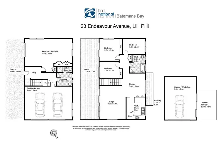 Floorplan of Homely house listing, 23 Endeavour Avenue, Lilli Pilli NSW 2536