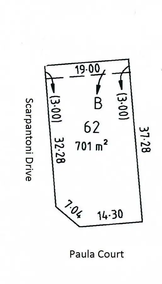 Floorplan of Homely land listing, 1 Paula Court, Mclaren Flat SA 5171