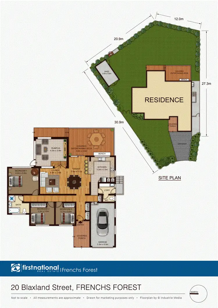 Floorplan of Homely house listing, 20 Blaxland Street, Frenchs Forest NSW 2086