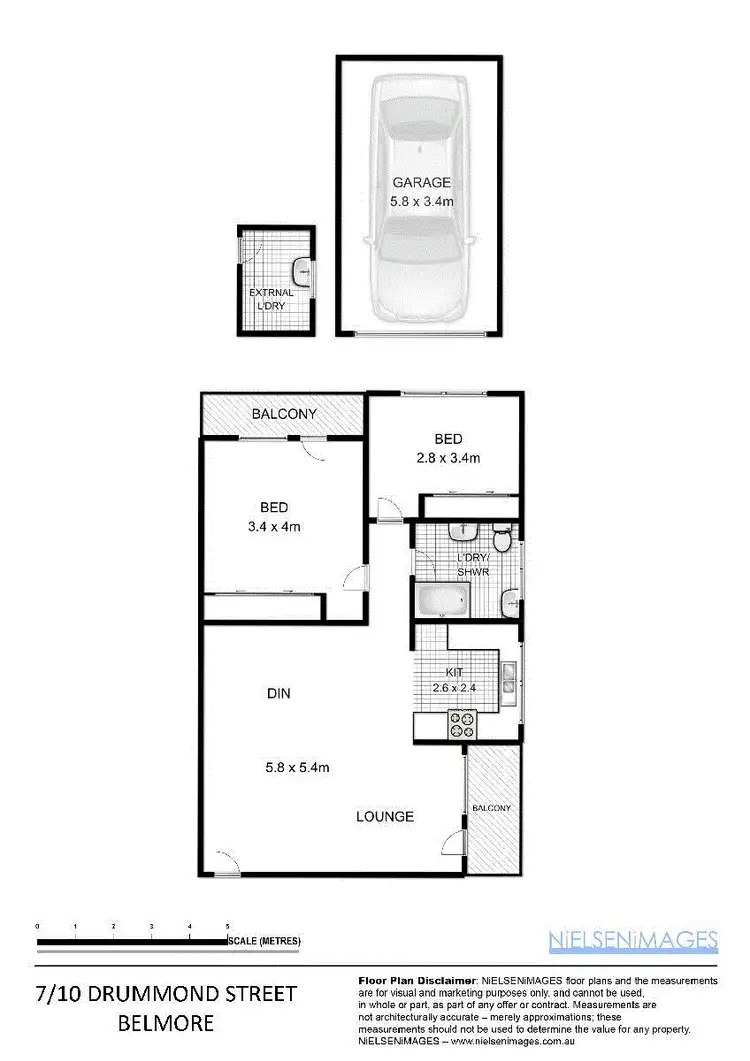 Floorplan of Homely apartment listing, 7/10 Drummond Street, Belmore NSW 2192