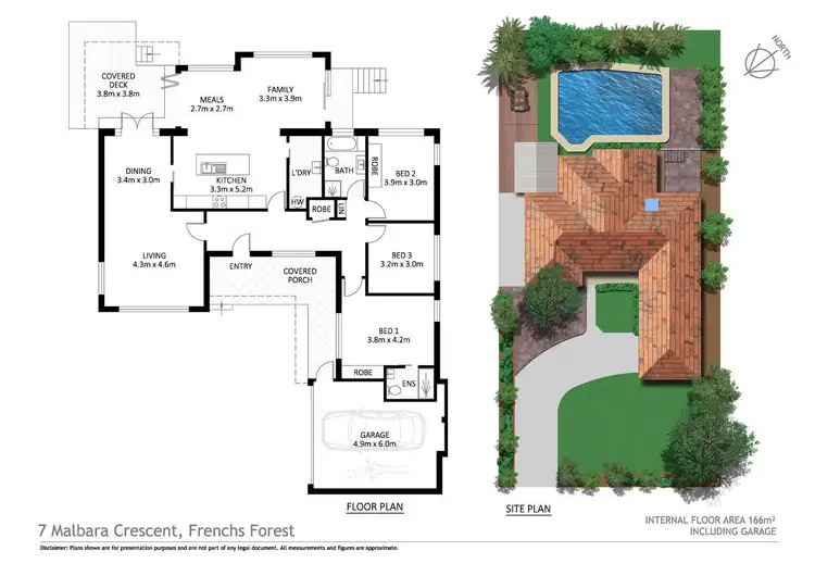 Floorplan of Homely house listing, 7 Malbara Crescent, Frenchs Forest NSW 2086