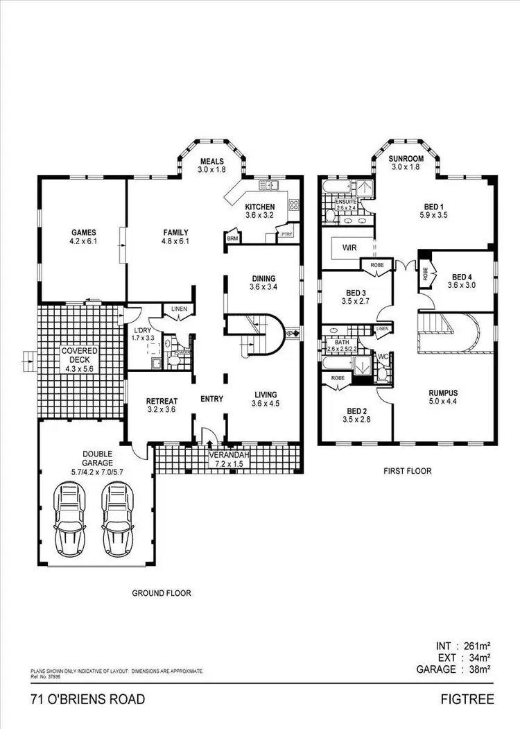 Floorplan of Homely house listing, 71 O'Briens Road, Figtree NSW 2525