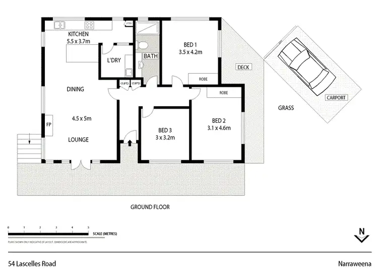 Floorplan of Homely house listing, 54 Lascelles Road, Narraweena NSW 2099