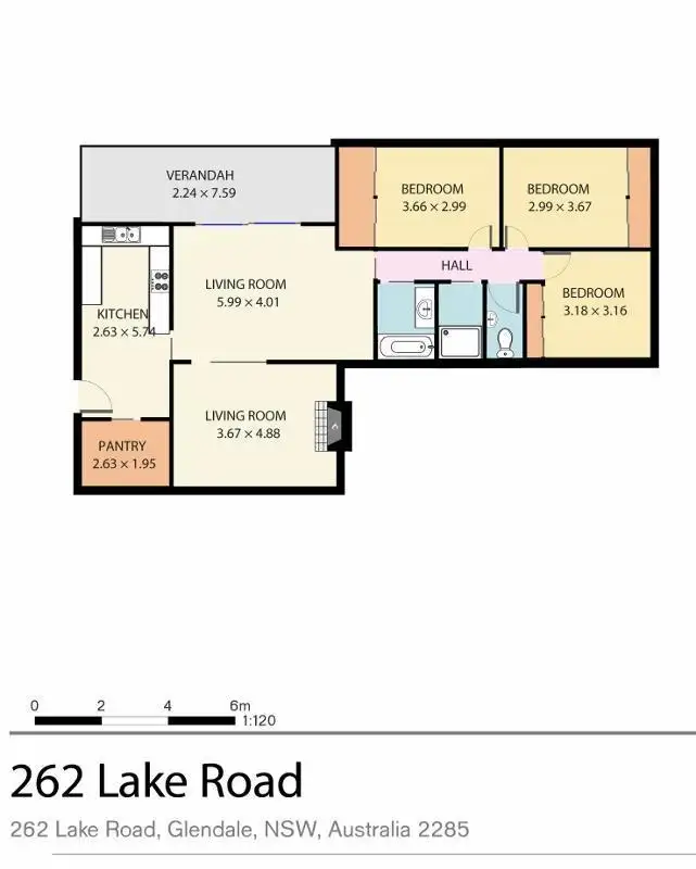 Floorplan of Homely house listing, 262 Lake Road, Glendale NSW 2285