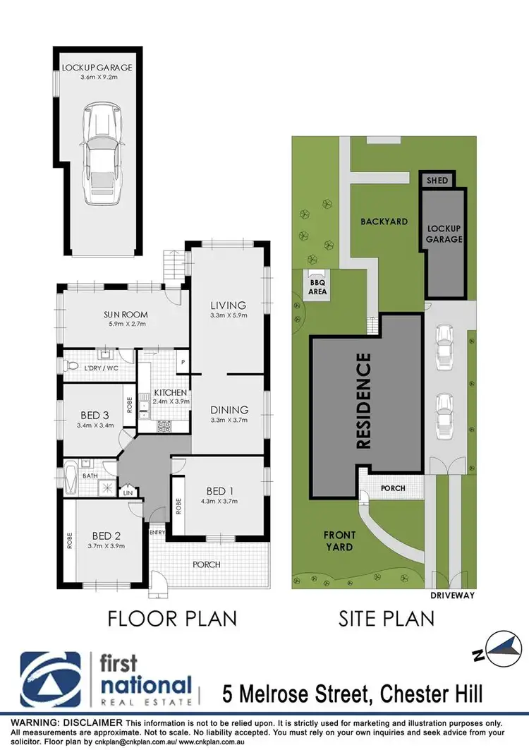 Floorplan of Homely house listing, 5 Melrose Street, Chester Hill NSW 2162