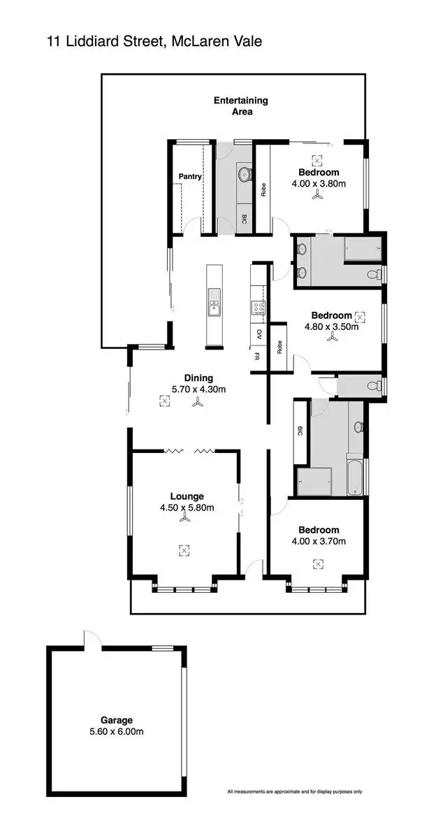 Floorplan of Homely house listing, 11 Liddiard Street, Mclaren Vale SA 5171