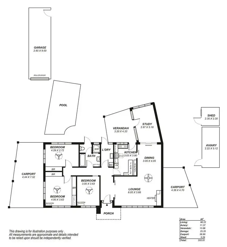 Floorplan of Homely house listing, 32 Craighill Road, St Georges SA 5064