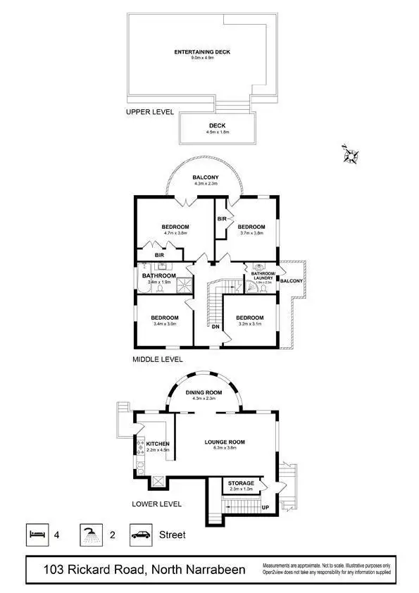 Floorplan of Homely house listing, 103 Rickard Road, North Narrabeen NSW 2101