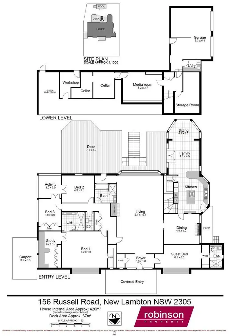 Floorplan of Homely house listing, 156 Russell Road, New Lambton NSW 2305