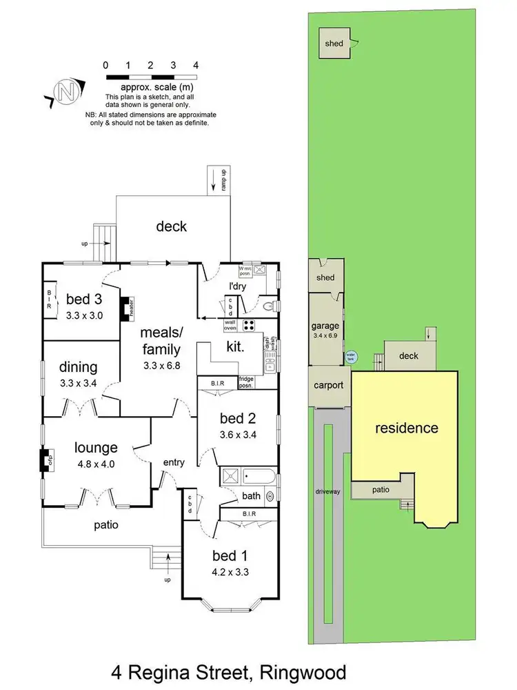 Floorplan of Homely house listing, 4 Regina Street, Ringwood VIC 3134