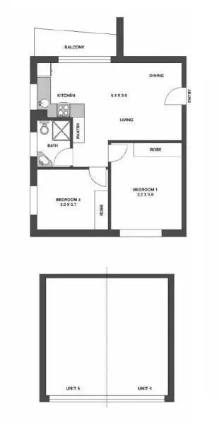 Floorplan of Homely apartment listing, 5/160 Marine Parade, Maroubra NSW 2035