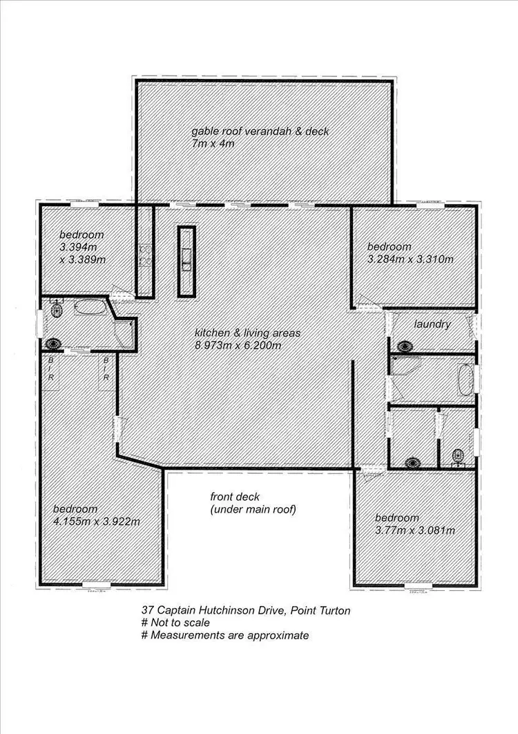 Floorplan of Homely house listing, 37 Captain Hutchinson Drive, Point Turton SA 5575