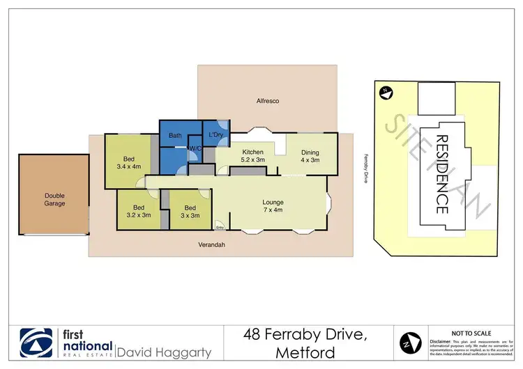 Floorplan of Homely house listing, 48 Ferraby Drive, Metford NSW 2323