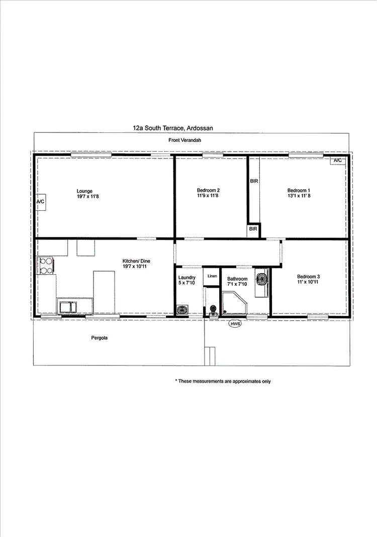 Floorplan of Homely house listing, 12a South Terrace, Ardrossan SA 5571