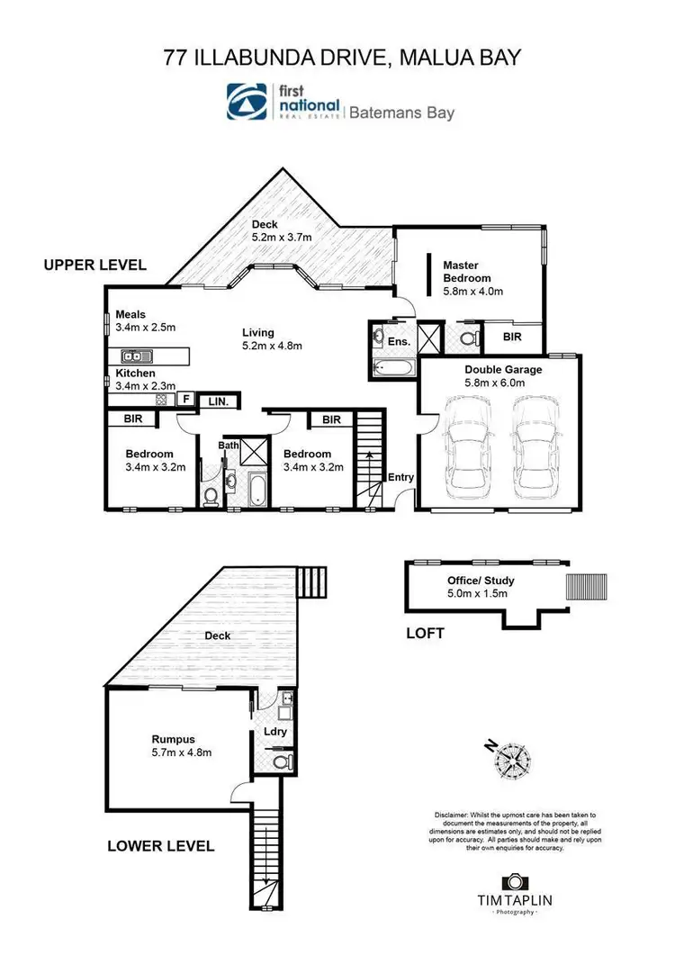 Floorplan of Homely house listing, 77 Illabunda Drive, Malua Bay NSW 2536