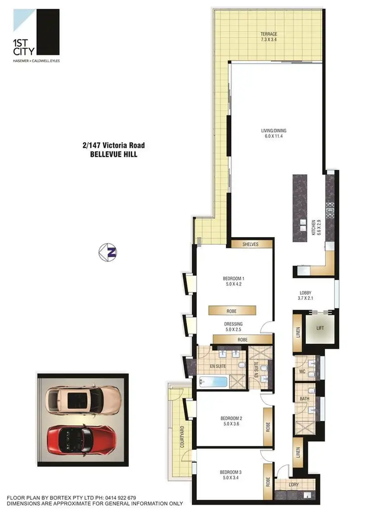 Floorplan of Homely apartment listing, 2/147 Victoria Road, Bellevue Hill NSW 2023