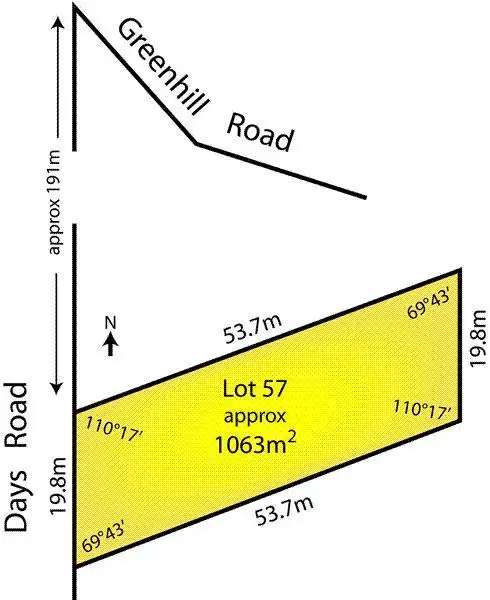 Floorplan of Homely land listing, 22 Days Road, Uraidla SA 5142