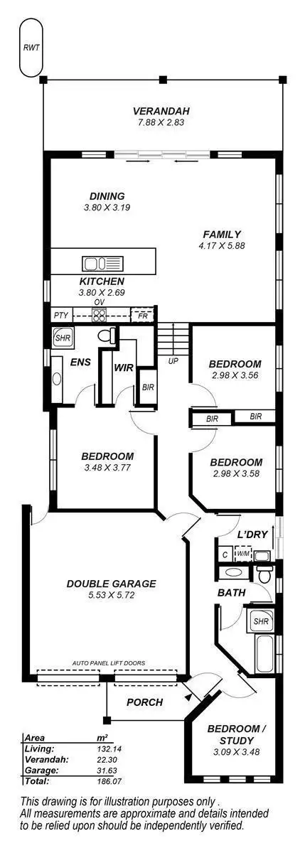Floorplan of Homely house listing, 3a Francis Street, St Agnes SA 5097