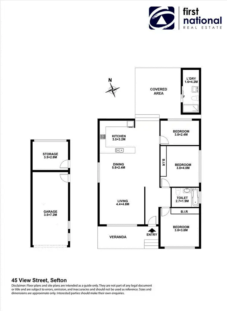 Floorplan of Homely house listing, 45 View Street, Sefton NSW 2162