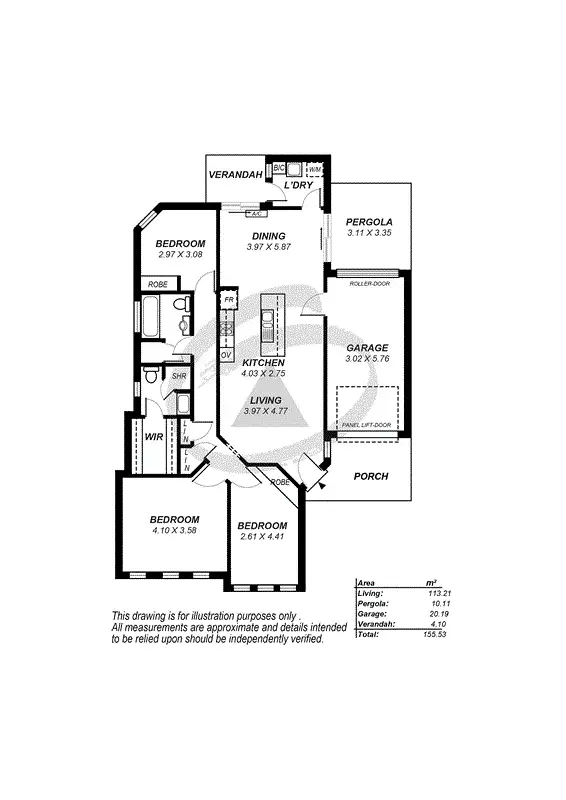 Floorplan of Homely house listing, 1/21 Weld Crescent, Mount Barker SA 5251