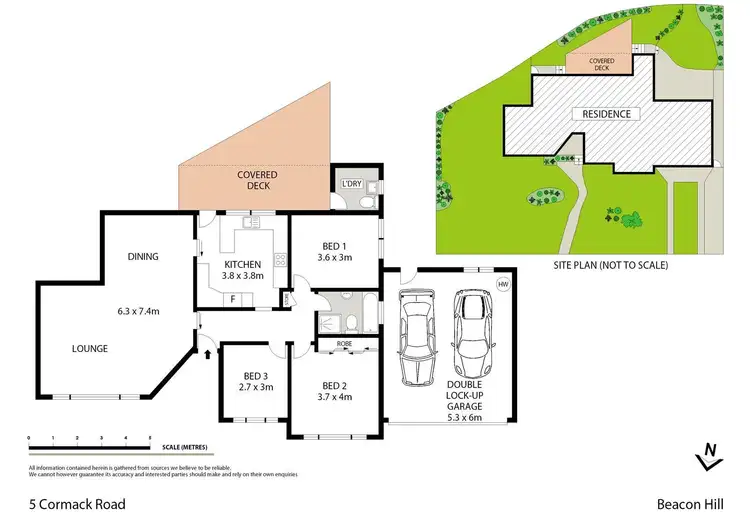 Floorplan of Homely house listing, 5 Cormack Road, Beacon Hill NSW 2100