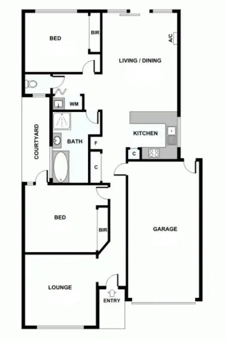 Floorplan of Homely apartment listing, 10 Tintern Loop, Hillside VIC 3037