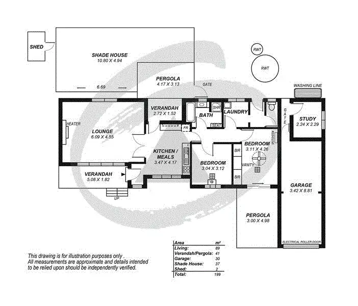 Floorplan of Homely house listing, 16 East Terrace, Strathalbyn SA 5255